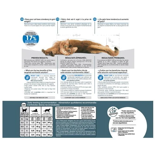 Nourriture chat intérieur minceur, Royal canin - Image 2