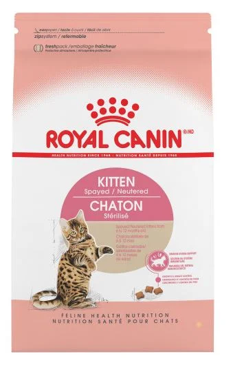 Nourriture chatons stérilisé, Royal Canin 2.5 lb (1.14 kg)