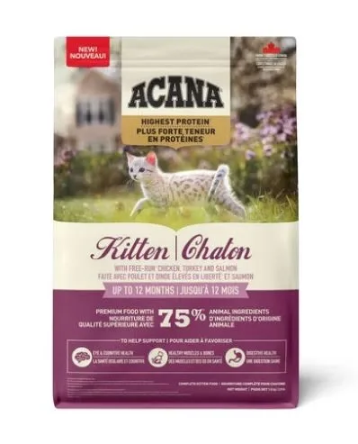 Nourriture pour chaton Acana Plus Forte Teneur En Protéines, 1,8kg