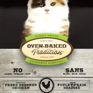 Nourriture pour chatons tout mode de vie au poulet, Oven-Baked 2.27 kg ( 5lb)