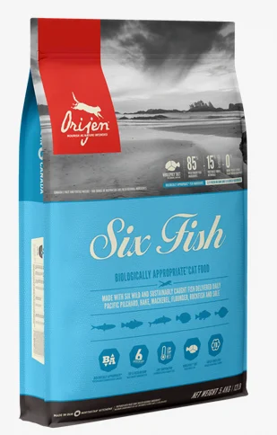 Nourriture pour chats aux 6 poissons, Orijen