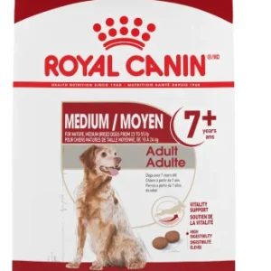 Nourriture pour chien moyen adulte 7+ Royal Canin