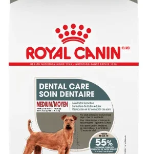 Nourriture pour chien moyen, soin dentaire Royal Canin 12.71 KG