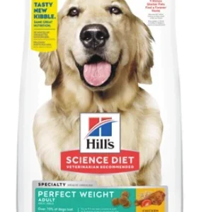Nourriture pour chien, poids parfait, Hill’s Science Diet