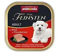 Nourriture pour chien Vom Feinsten Adult d’animonda, nourriture humide pour chien adulte, avec bœuf + cœurs de dinde, 22 x 150 g – Comparez les prix et achetez sur