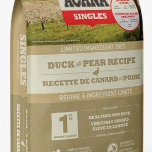 Nourriture pour chiens au canard et poire, Acana Singles