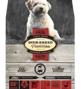 Nourriture pour chiens petites bouchées viandes rouges sans grains, Oven-Baked 5 lb (2,27kg)