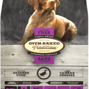 Nourriture pour chiens toutes races au canard, sans grains, Oven-Baked