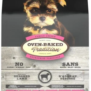Nourriture pour chiot, petite race, petite bouchée agneau, Oven Baked 5 lb (2.27 kg)
