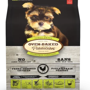 Nourriture pour chiot, petite race, poulet, Oven-Baked, 5lb (2.27kg)