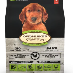 Nourriture pour chiot, toutes races, poulet, Oven-Baked