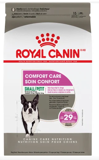 Nourriture soin confort pour petit chien Royal Canin, 7.7kg