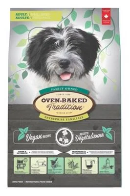 Nourriture végétalienne pour chiens adultes, petite race, Oven-Baked 4 lb (1,81kg)