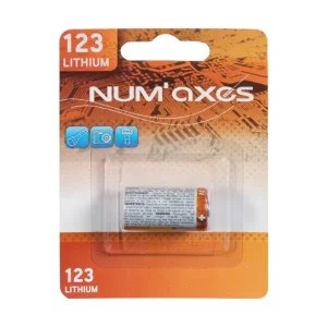 Numaxes – Pile Lithium 3 Volts CR123