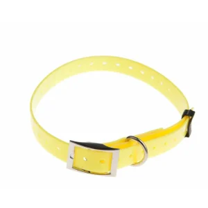 Numaxes – Sangle Polyuréthane Jaune Fluo – 65 cm x 25 mm