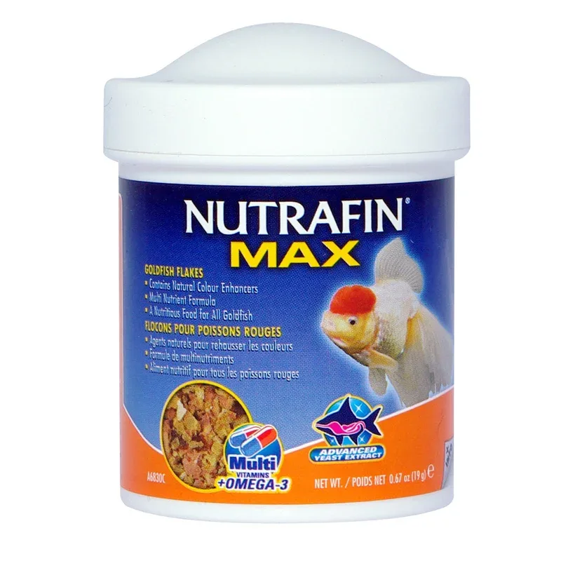 NUTRAFIN MAX Nourriture Flocons Poissons Rouges 19g