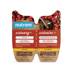 Nutram – Conserve Urinaire+ poulet et saumon pour chat