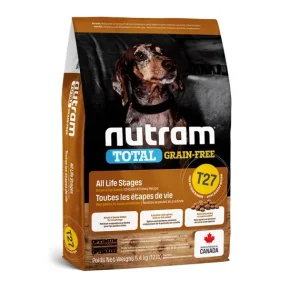 NUTRAM – Petite race T27 Poulet et Dinde sans grains pour chien