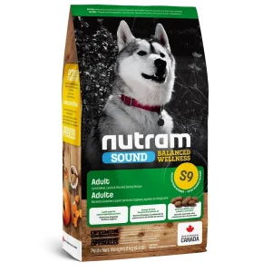 Nutram Sound (S9) – Chien Agneau et Orge – Nourriture Sèche pour Chiens