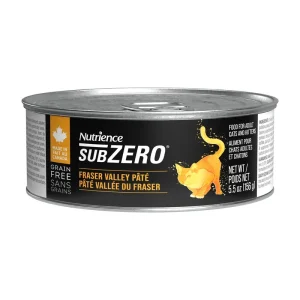 Nutrience Subzero – Chat Adulte Pâté Vallée du Fraser – Nourriture Humide Sans Grains pour Chats