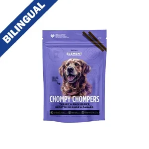 NutriSource – Gâteries – Chompy Chompers – Dinde et Canard – Chien – 6oz