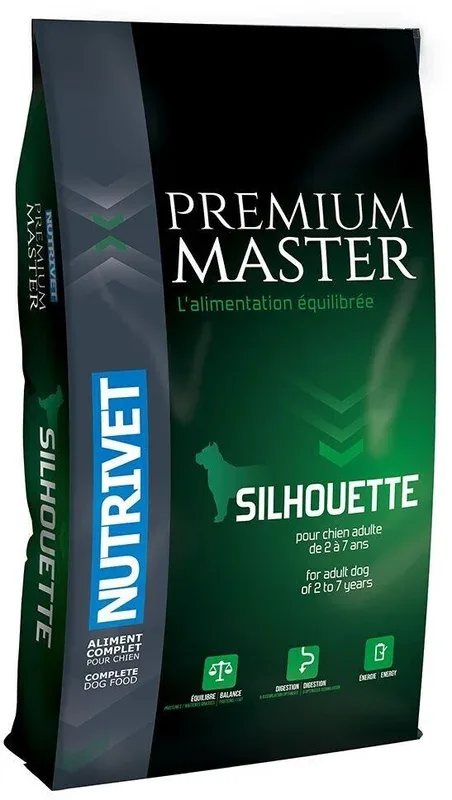 Nutrivet Premium Master Silhouette (15 kg) au meilleur prix sur fr
