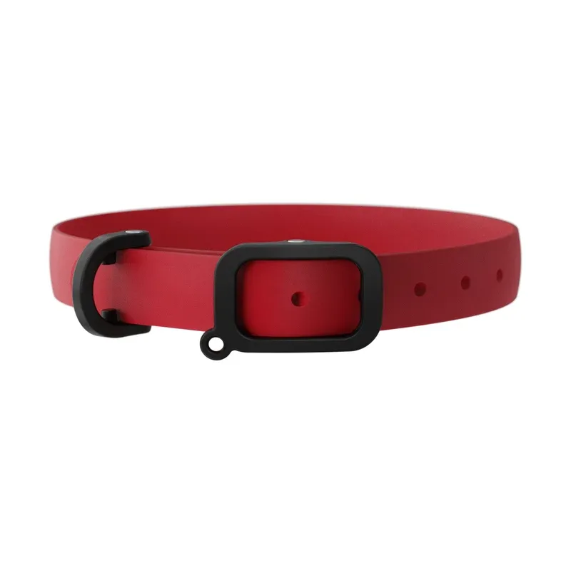 NUVUQ Collier Chien Rouge Tomate M