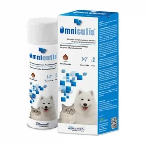 Omnicutis Complément Liquide pour Peau et Pelage Chiens et Chats Hifarmax