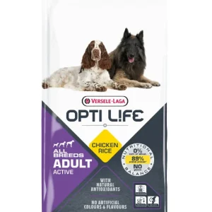 Opti Life Chien Adulte Actif, Poulet & Riz