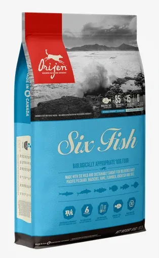 Orijen, nourriture pour chien au poisson – Animalerie en ligne animauxenligne.com