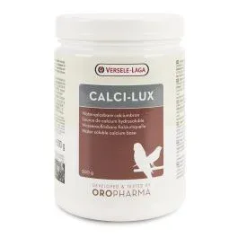 Oropharma Calci-Lux Source de Calcium pour Oiseaux 500g – Vitamines-Compléments alimentaire et immunitaire Oiseaux – Compléments alimentaires Oropharma