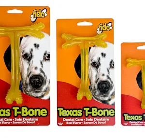 Os de dentition pour chien, Texas t-bone au boeuf Fido