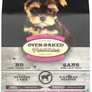 Oven-Baked, nourriture chiot petite race petite bouchée agneau – Animalerie en ligne animauxenligne.com