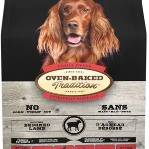 Oven-Baked, Nourriture pour chiens adultes toutes races d’agneau – Animalerie en ligne animauxenligne.com