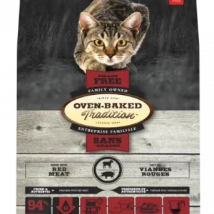 Oven-Baked Tradition – Chat Viandes Rouges – Nourriture Sèche Sans Grains pour Chats