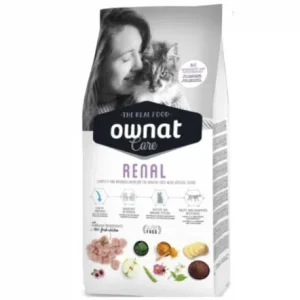 Ownat Care Renal Croquettes pour chats adultes au poulet