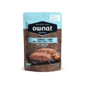 Ownat Chat Wetline Dinde et Thon 85gr