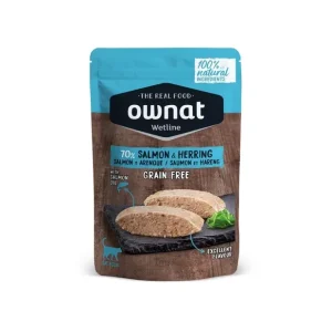 Ownat Chat Wetline Saumon et Hareng 85gr