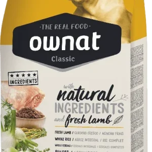 Ownat Classic Lamb & Rice (Agneau & Riz) – 20kg