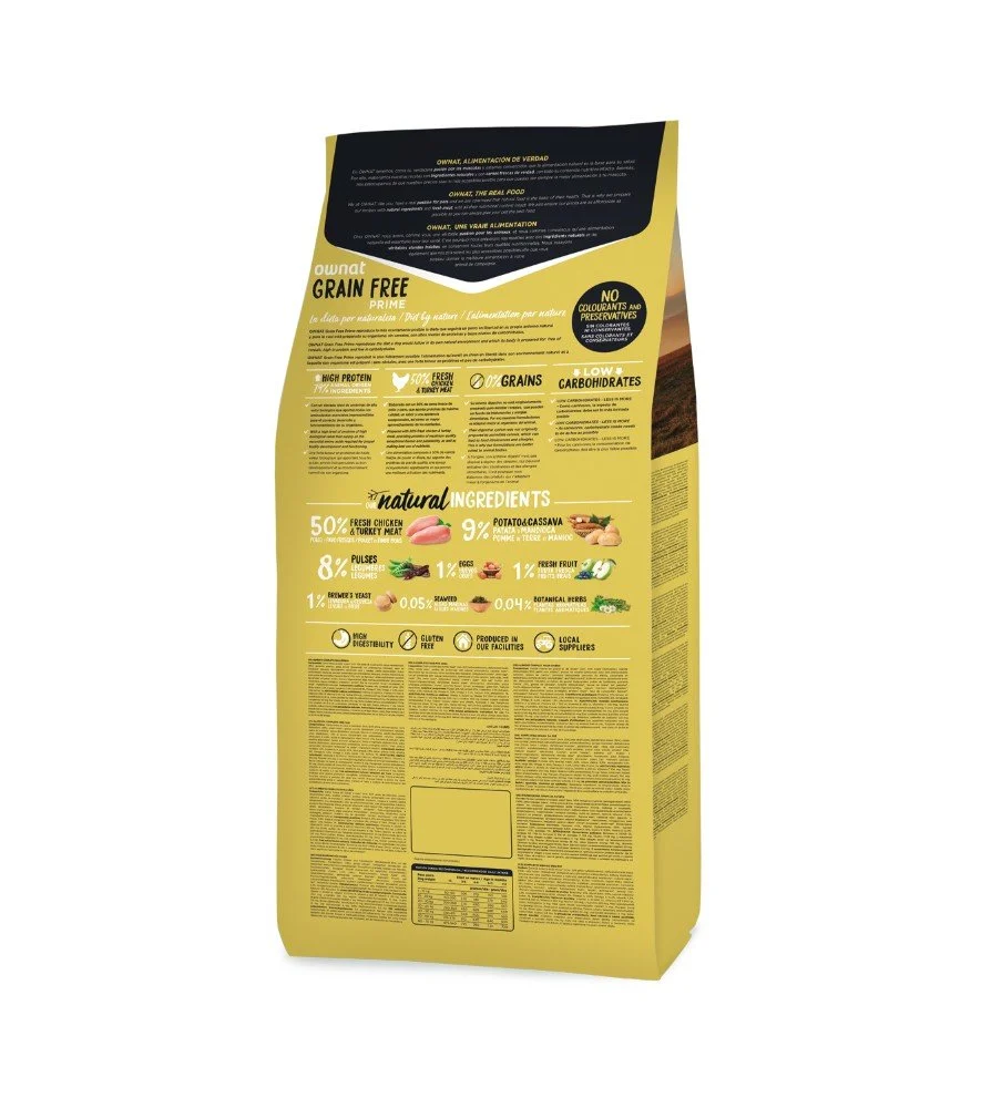 Ownat - Croquettes PRIME Grain Free Poulet et Dinde pour Chiots - Image 2