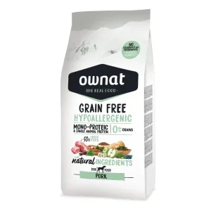 Ownat Dog Hypoallergénique Adulte Porc Sans Céréales