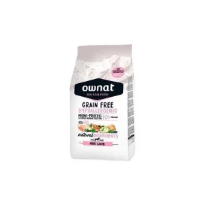 Ownat Grain Free Hypoallergenic Mini Lamb croquettes chien