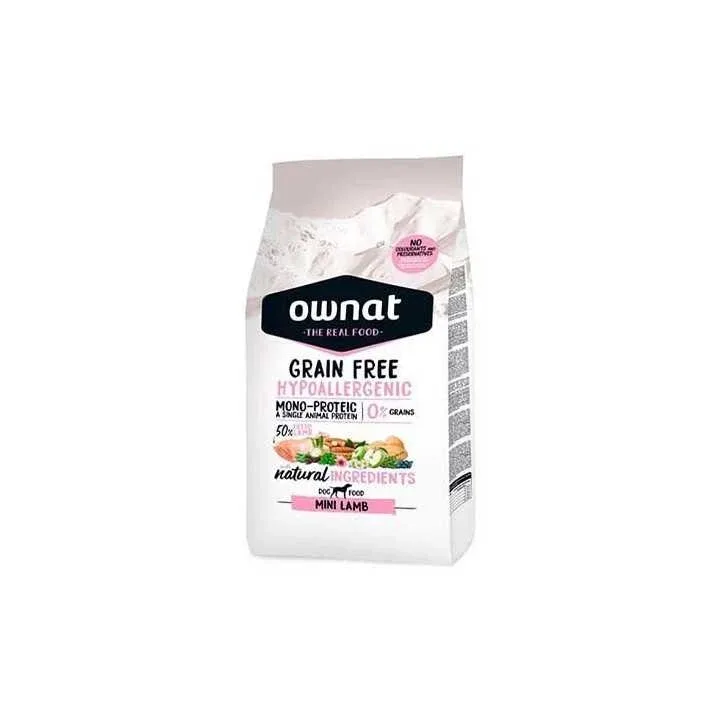 Ownat Grain Free Hypoallergenic Mini Lamb croquettes chien - Image 2