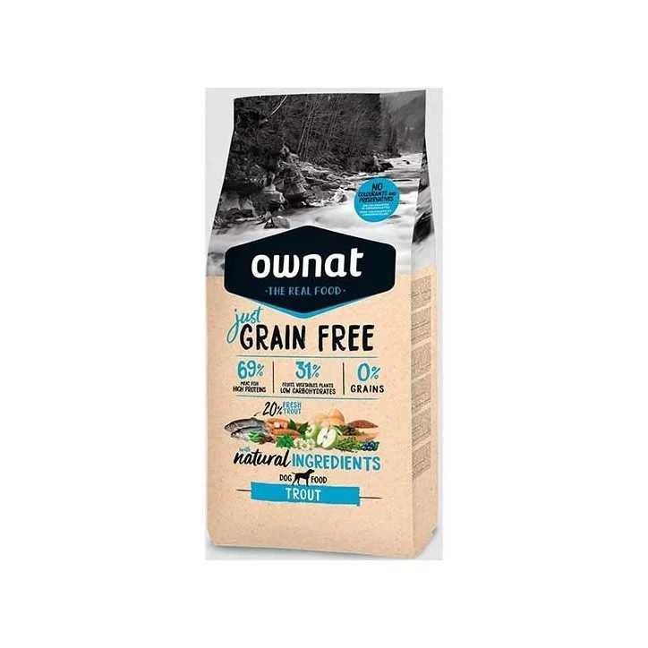 Ownat Grain Free Just Trout croquettes pour chien - Image 2