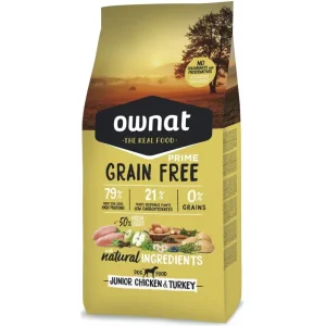 OWNAT PRIME Chien Junior – Grain Free – au Poulet