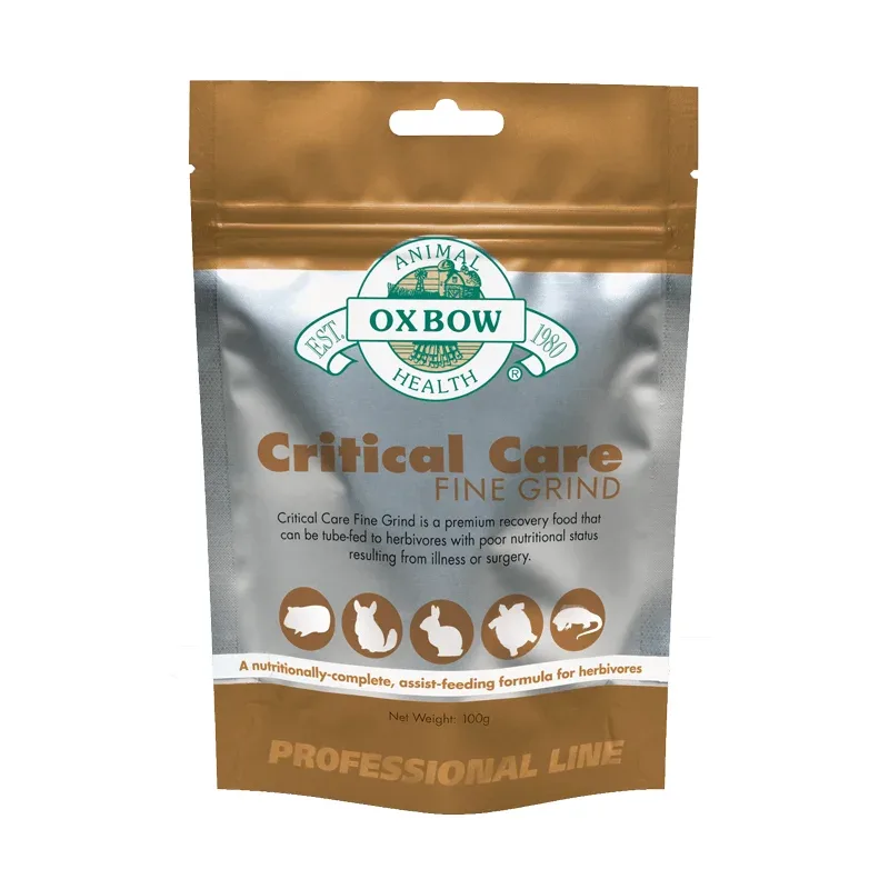 Oxbow Critical Care Fine Grind – Convalescence & récupération – 100 g