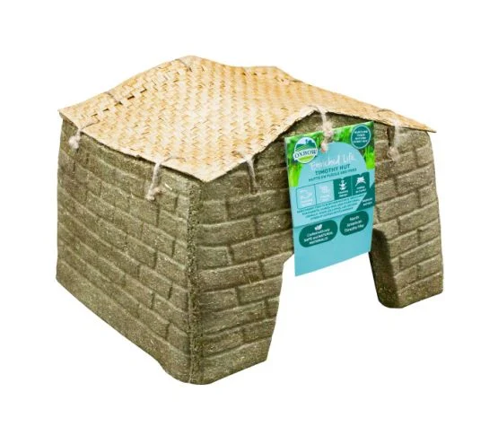 Oxbow – Enriched Life – Cachette/Hutte de Foin Timothy pour Rongeurs – Moyenne