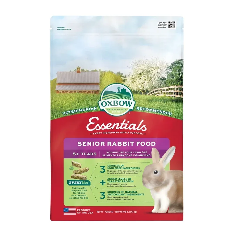 OXBOW Nourriture Lapin Âgé 8lb