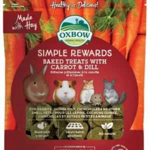 Oxbow Snacks Horneados con Zanahorias y Eneldo para Roedores – France