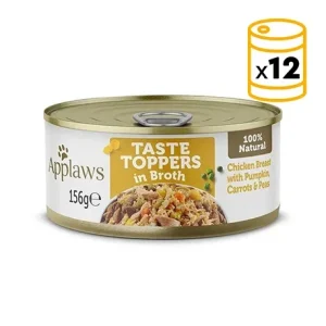 Pack Applaws Boîtes en Bouillon pour Chiens au Poulet et aux Légumes
